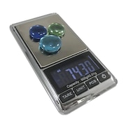 OPTIMA HOME SCALES Sterling Pocket Scale with Lid Weighing TraySilver 1000 x 0.01 g ST-1001